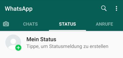 Whatsapp Status Länge