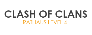 Clash of Clans Rathaus Level 4 Verteidigung Tipps